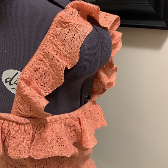 Guess Elia pointelle ruffle sweater - Picture 3 of 4